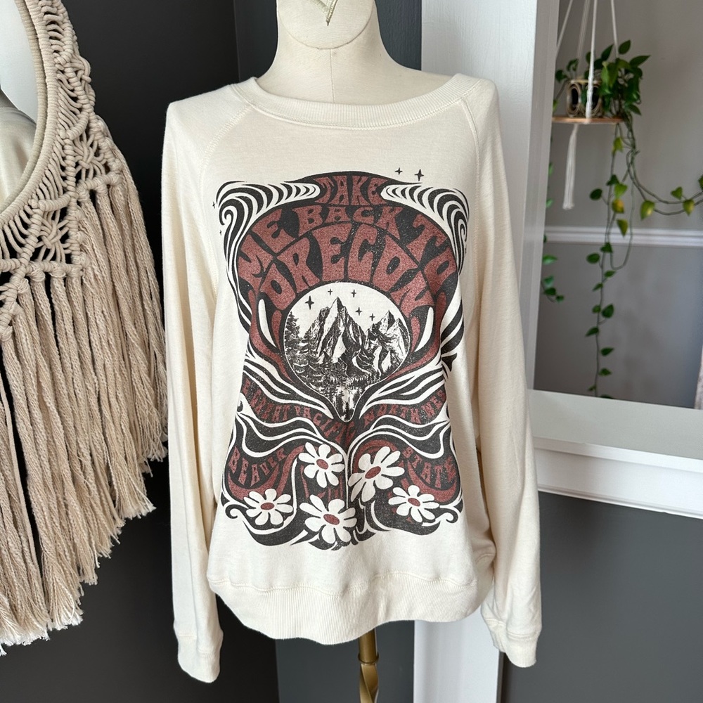 Altar’d State Graphic sweatshirt